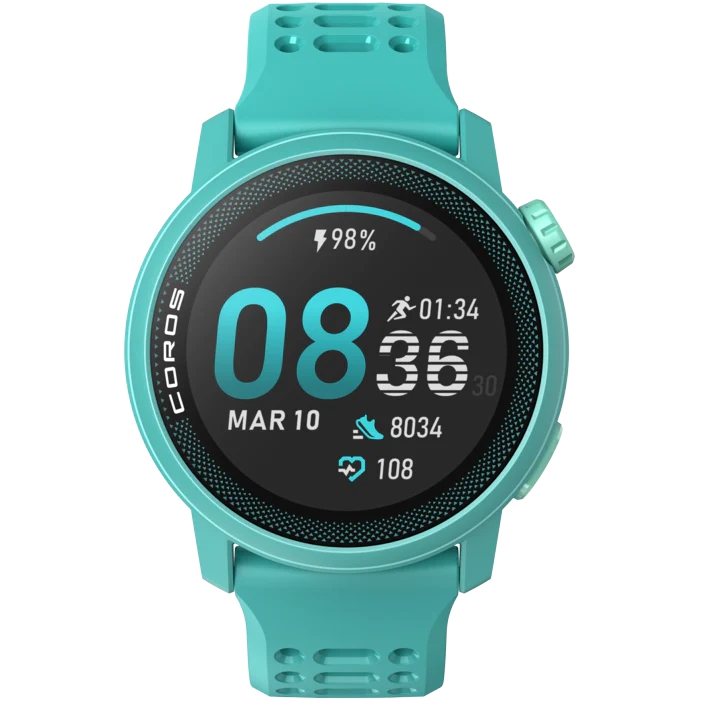 Montre Coros PACE 3 Silicone GPS Sport France Turquoise Femme | AYX-9054409